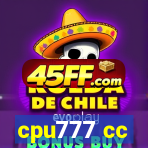 cpu777 cc
